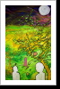 "Harambee 25", 50x70, Gouache und Tusche auf Leinwand "Harambee 25", 50x70, Gouache und Tusche auf Leinwand