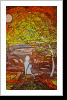 "Harambee 56", 50x70, Gouache und Tusche auf Leinwand "Harambee 56", 50x70, Gouache und Tusche auf Leinwand