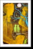 "Harambee 19", 50x70, Gouache und Tusche auf Leinwand "Harambee 19", 50x70, Gouache und Tusche auf Leinwand