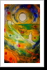"Harambee 35", 50x70, Gouache und Tusche auf Leinwand "Harambee 35", 50x70, Gouache und Tusche auf Leinwand