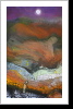 "Harambee 59", 50x70, Gouache und Tusche auf Leinwand "Harambee 59", 50x70, Gouache und Tusche auf Leinwand