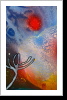 "Harambee 65", 50x70, Gouache und Tusche auf Leinwand "Harambee 65", 50x70, Gouache und Tusche auf Leinwand