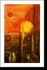 "Harambee 73", 50x70, Gouache und Tusche auf Leinwand "Harambee 73", 50x70, Gouache und Tusche auf Leinwand