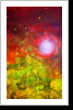"Harambee 74", 50x70, Gouache und Tusche auf Leinwand "Harambee 74", 50x70, Gouache und Tusche auf Leinwand