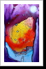 "Harambee 78", 50x70, Gouache und Tusche auf Leinwand "Harambee 78", 50x70, Gouache und Tusche auf Leinwand