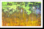 "Harambee 90", 50x70, Gouache und Tusche auf Leinwand "Harambee 90", 50x70, Gouache und Tusche auf Leinwand