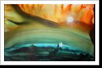 "Harambee 99", 50x70, Gouache und Tusche auf Leinwand "Harambee 99", 50x70, Gouache und Tusche auf Leinwand
